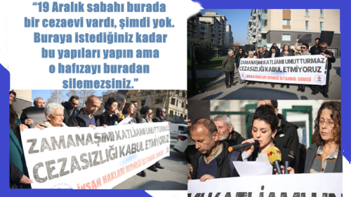 ‘19 Aralık Katliamı’ nın yıl dönümünde!